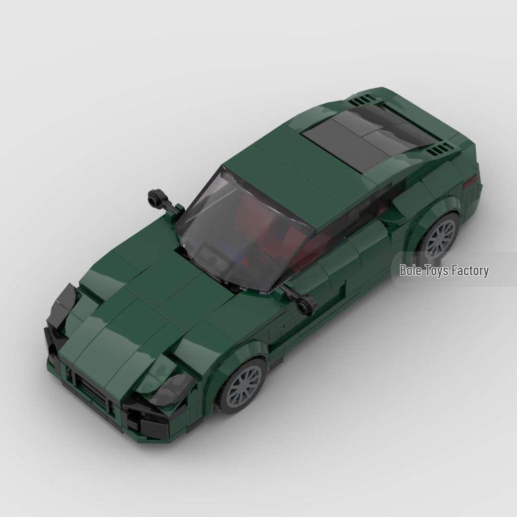 Совместимая модель спортивного автомобиля LEGO: Строительные блоки "Восьмисеточный гоночный" для мальчиков