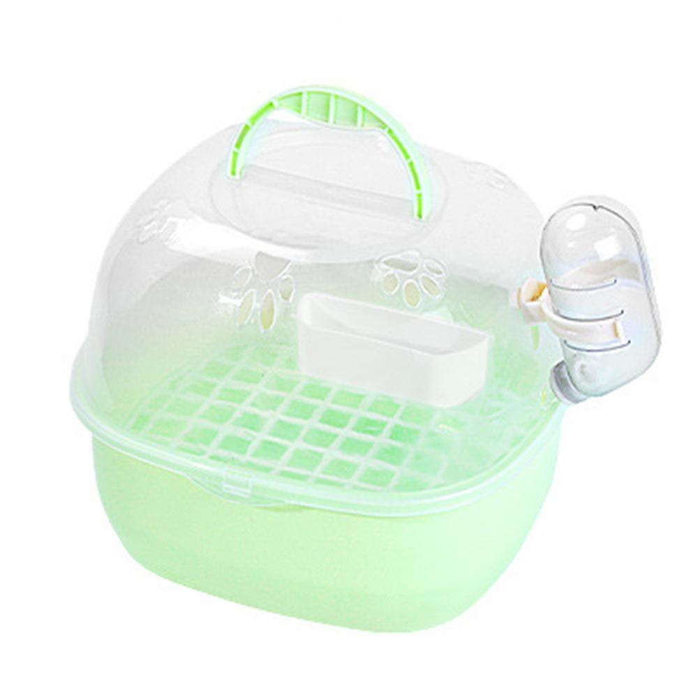 Transparent Travel Bird Cage Large Space Small Animal Carrier Universal Parrot Carry Box  Small Pet