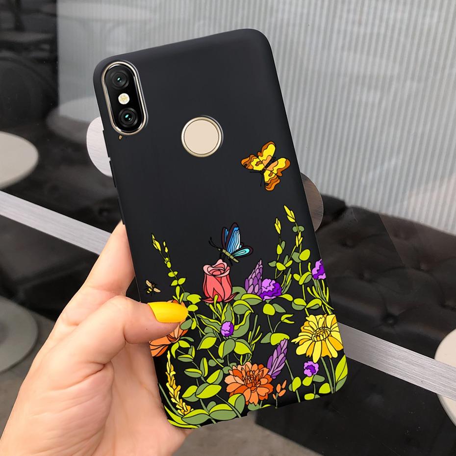 Чехол для телефона Xiaomi Redmi S2 (Редми Y2) Милый Узор Макарон Силиконовый Мягкий Чехол Для RedmiS2 S 2 Y2 Fundas