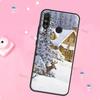 Пейзаж Зимний Свет Снег Для Huawei Honor Magic 5 Lite X8 X9 X8a X9a 50 70 P20 P30 P40 P50 P60 Pro P Smart 2019 Чехол