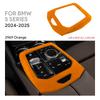 Gear Shift Collar for BMW 5 Series 2024 G60 Suede Anti-Scratch Central Control Panel Cover Interior Accessory