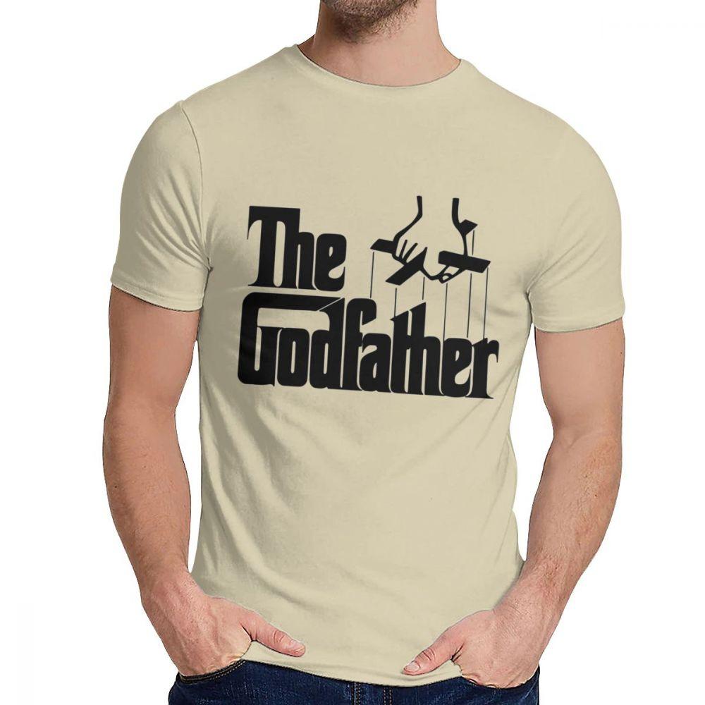 The Godfather Artwork Movie Tee Shirt Crewneck Stylish For Man Natural Cotton S 6Xl Plus Size
