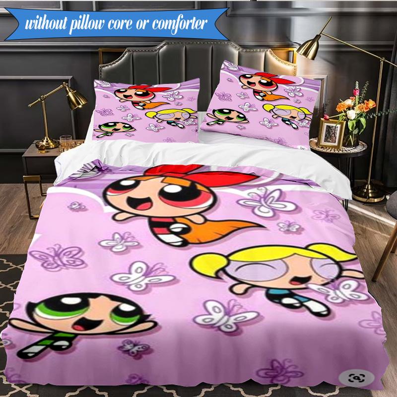Power police Adventure 3pcs K-pop music group Bedding set,Ideal for Bedroom, Dormitory,Including Duvet Cover And 2pcs Pillowcases,Fan gifts