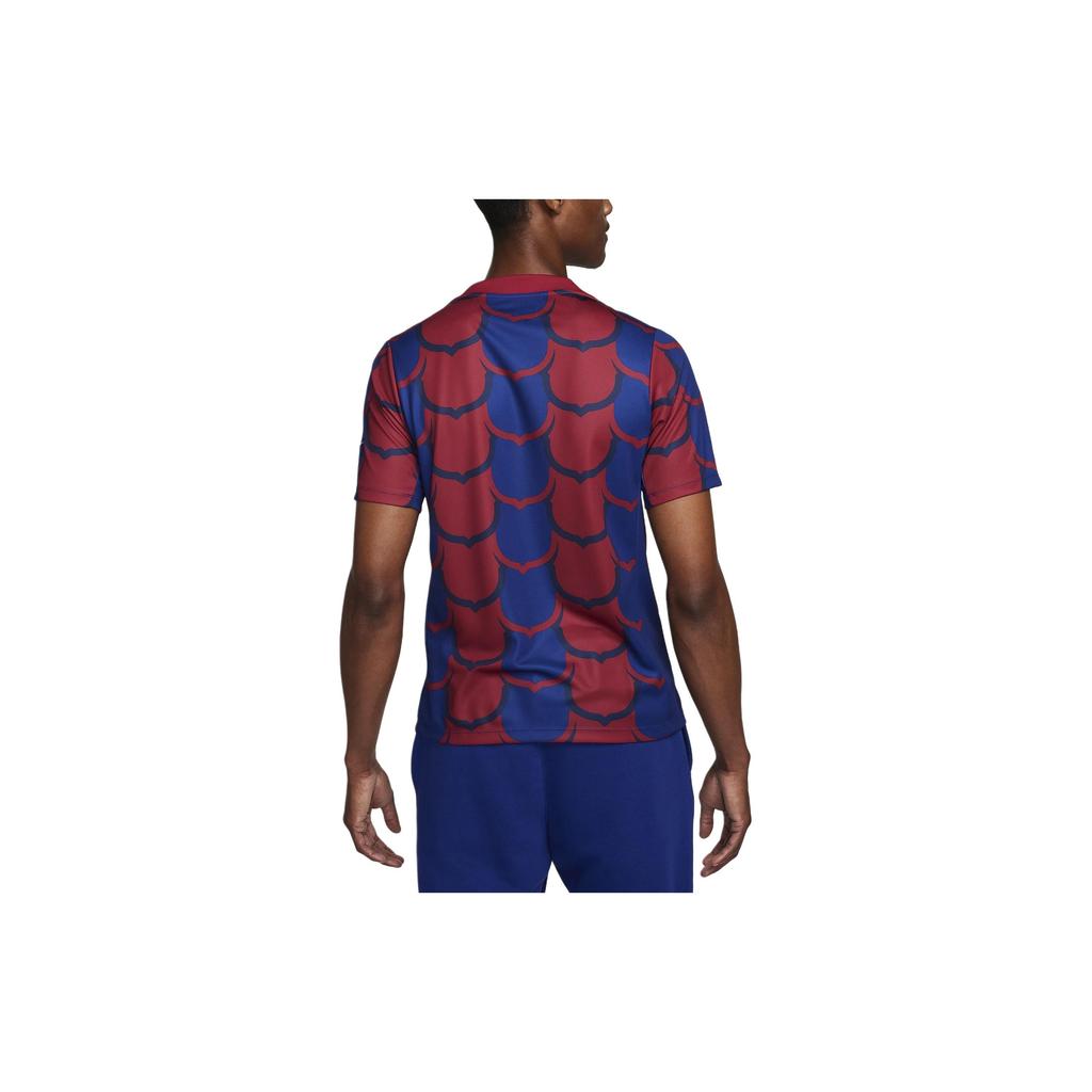 Nike Футбольная форма ФК Барселона Мужская Темно-Королевский Синий FJ5430-456