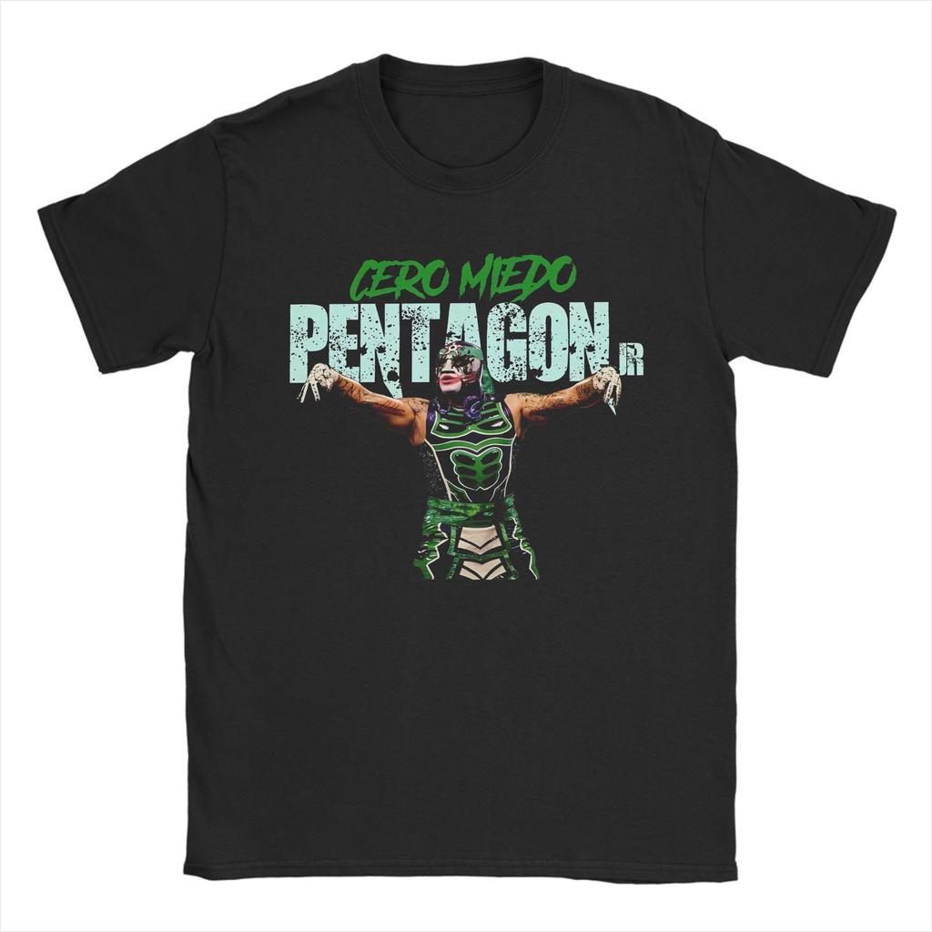 Men Women Graphic Printing Penta El Zero Miedo Wrestler Wrestling T Shirt Tee Cotton Tshirts Clothing