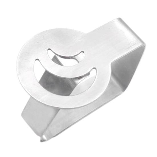 Зажим для скатерти, полый цветок, лист, бабочка, форма луны, сверхмощный ветрозащитный держатель из нержавеющей стали для обеденного стола, зажим, кухонные гаджеты