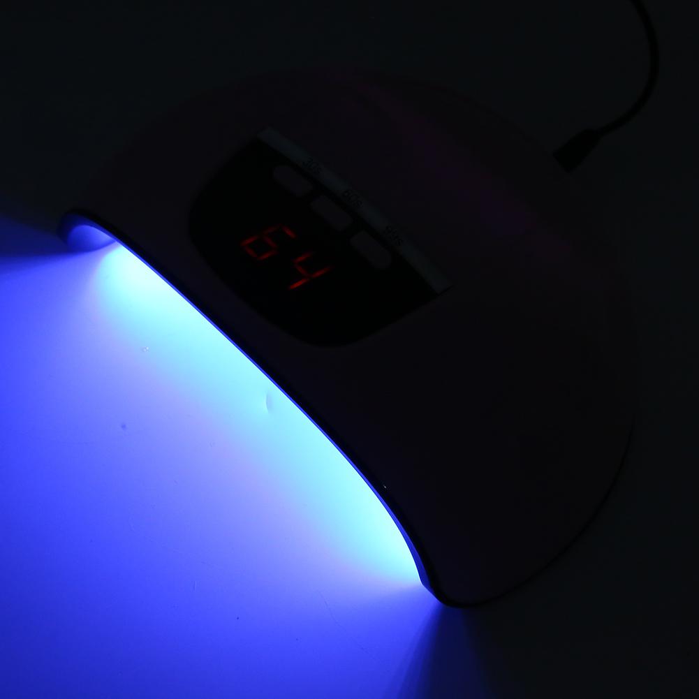 54 Вт Лампа для сушки гель-лака 18 светодиодов Безболезненный инфракрасный сенсор Лампа-сушка для лака