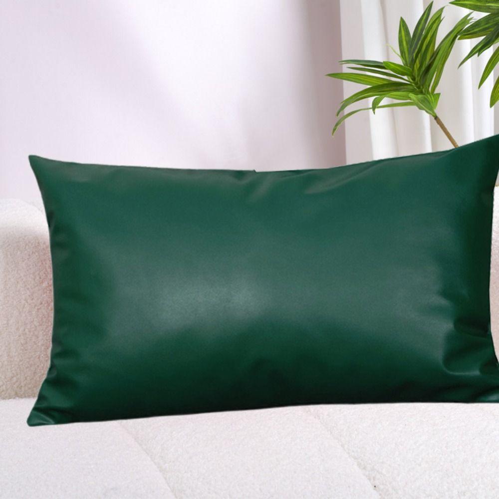 30x50cm Pillow Case PU Leather Pillow Shell Home Decor Throw Pillows Cover Hotel