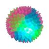 Светящийся игрушечный мяч для питомца, светящийся светодиодный щенок, мигающий эластичный мяч, цветной светящийся мяч из термопластичной резины, интерактивные игрушки для кошек и маленьких собак D8T4