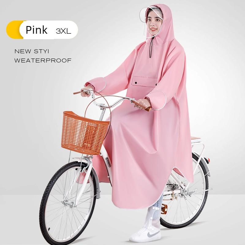 Bicycle Poncho for Work Commuter People's Car Separation Special 2025 New Mountain Bike Student Riding Raincoat Women
