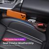 2Pcs Car Seat Gap Strip Car Interior Ieak Proof Storage 2-in-1 For BMW M E90 G80 M3 G30 M5 F82 F83 F20 F21 G42 F95 F96 X1 X2 G42 XR1