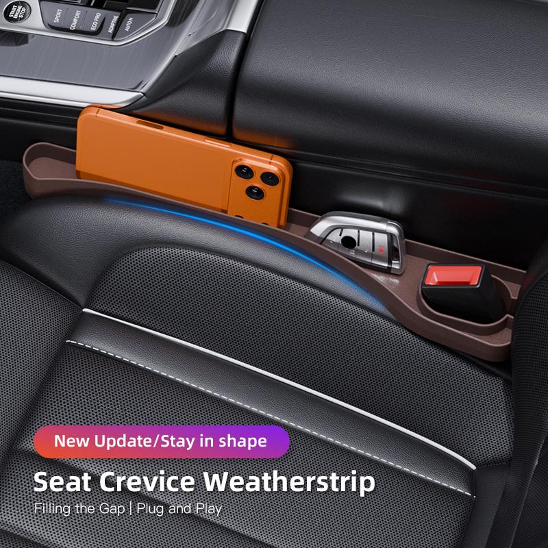 2Pcs Car Seat Gap Strip Car Interior Ieak Proof Storage 2-in-1 For BMW M E90 G80 M3 G30 M5 F82 F83 F20 F21 G42 F95 F96 X1 X2 G42 XR1