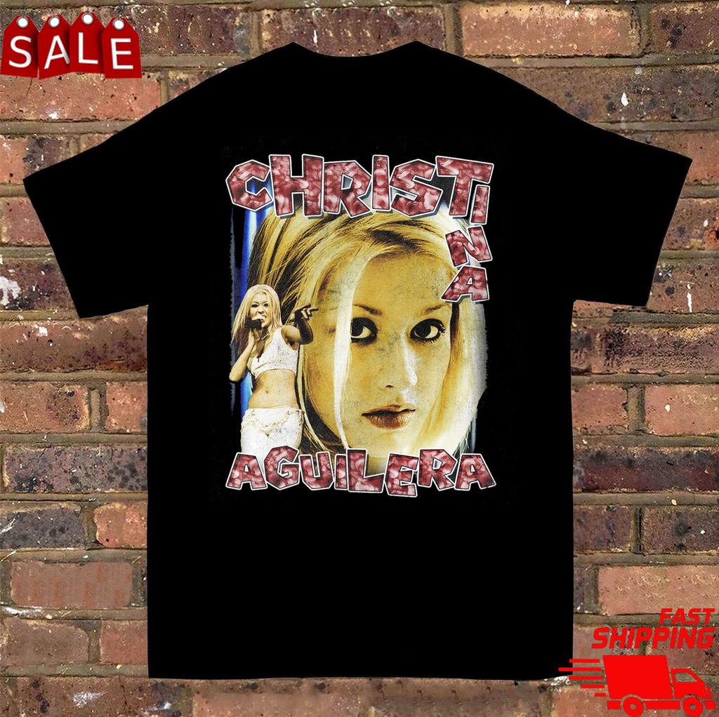 New Christina Aguilera Tour Shirt Gift Full size S to 5XL NI043 FREE SHIPPING