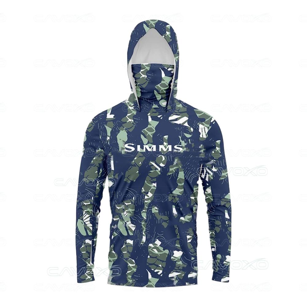 Fishing Suit Hooded Mask Sunscreen Clothes Quick Drying Breathable Fishing Suit Luya Mosquito Proof Clothing Hood Face Towel