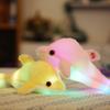 Светящиеся игрушки Красочные светящиеся куклы-дельфины Индукционные плюшевые игрушки