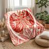 Tiger Family in Jungle 6 Theme blanket Lightweight Warm Flannel Blanket Decorative Throw Blanket for Home Decoration