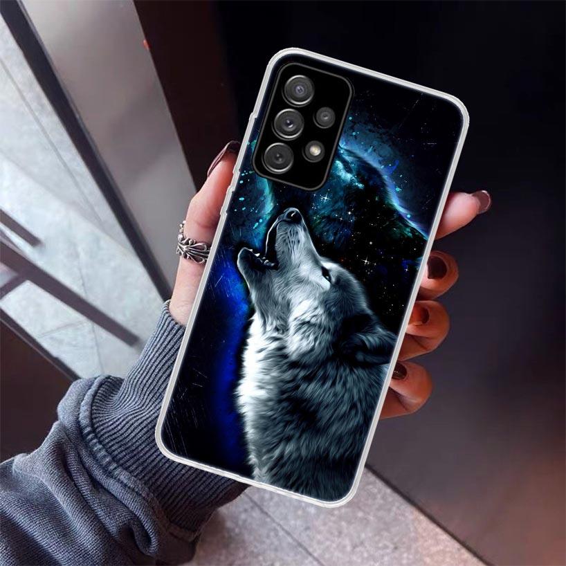 The Wolf Phone Case For Samsung Galaxy A17 A16 A26 A36 A56 A15 A25 A35 A55 A14 A13 A54 A53 A34 A24 A33 A23 A05S A04S Galaxy A16