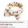 European & American Bow Flannel Hair Band - Wide Edge, Women's Face Wash Headband