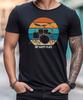 My Happy Place Drum Set Graphic T-Shirt, Gift for Drummer, Unisex Drumming Tee