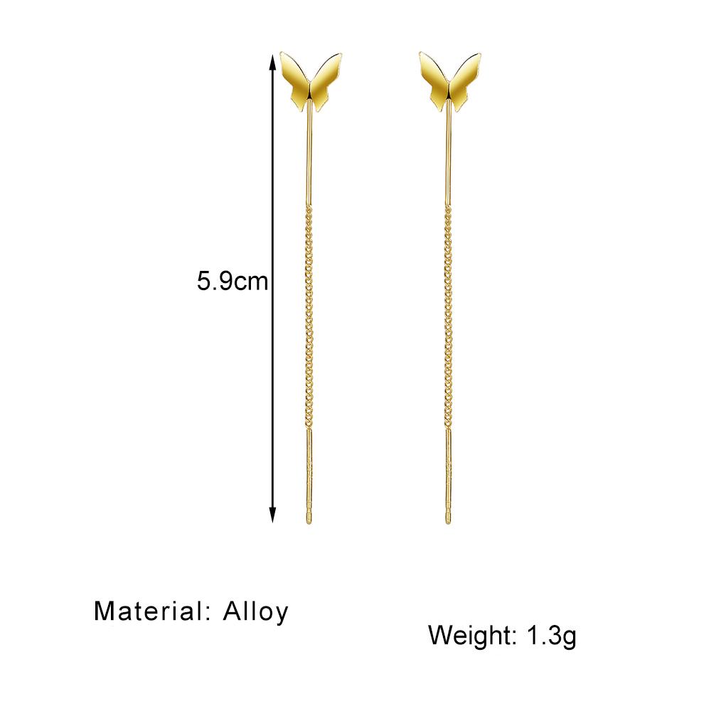 Женские серьги-бабочки универсальны, молоды и элегантны. Модные серьги с подвесками.