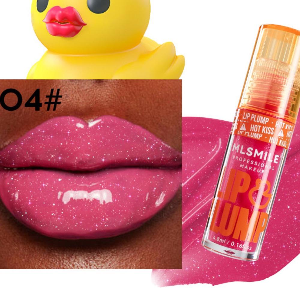 Lip Gloss Set Lip Oil Mirror Long Lasting Pearl BB Lip Transparent Makeup Shine Glitter Lip Gloss Women Cosmetic  6 Color Sexy Moisturizing Lip Gloss