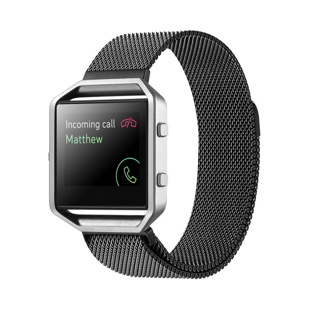 For Fitbit Blaze Genuine Silicone Strap With Card Buckle For Sports And Casual Use