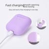 AirPods Silicone Protective Case for Apple 1/2 Generation - Universal Wireless Bluetooth Soft Cover