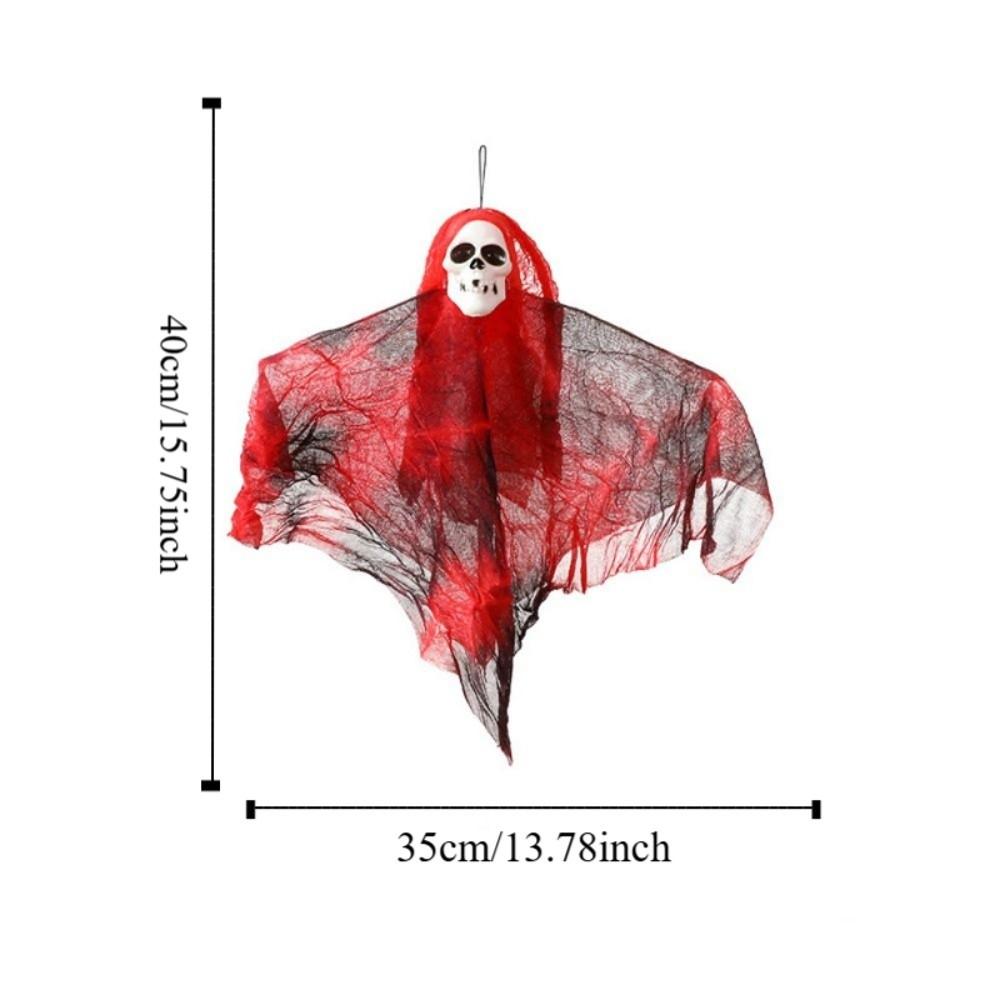 Party Supply Scary Skull Ghost Pendants Hanging Flying Ghosts Ornaments Decorative Halloween Decoration Halloween Party