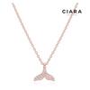 Ciara 92.5 Silver Catanzaro Dolphin Necklace