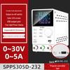 SPPS305D-232 30V 5A Programmable Adjustable DC Switching Power Supply