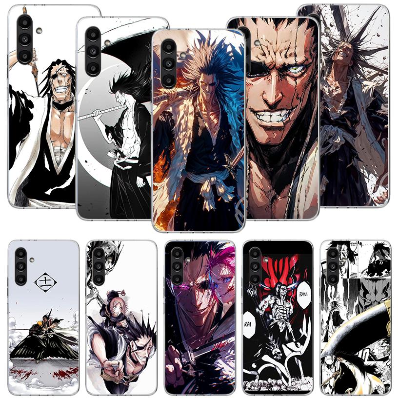 Zaraki Kenpachi Bleach Phone Case for Samsung Galaxy A17 A16 A15 A14 A13 A57 A56 A55 A54 A53 A37 A36 A35 A34 A33 A26 A25 A24 A23