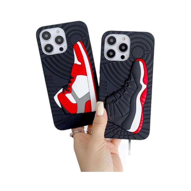 3D Стерео Кроссовки Чехол для Телефона для iPhone 13 Pro Max, 11, XR, XS (Женский)