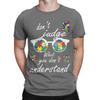 Awareness Month Novelty 100 Cotton Tshirt Autism Tees Tops For Unisex