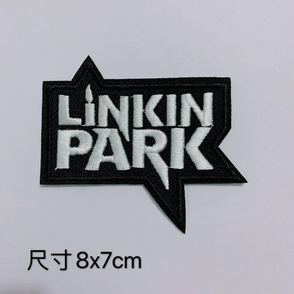 Black And White Punk Badge, Clothes Patch Decoration, Badge Badge Cloth Sticker, Computer Embroidery Adhesive Sticker