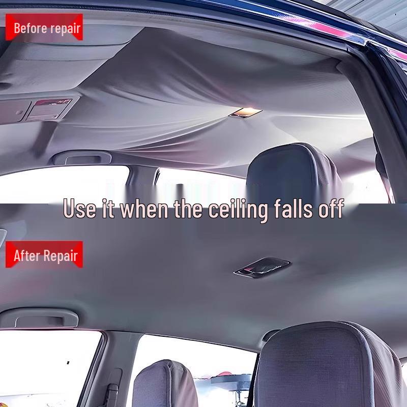 Самоклеящийся клей для ремонта обивки потолка автомобиля - Высокотемпературный, Не требует разборки