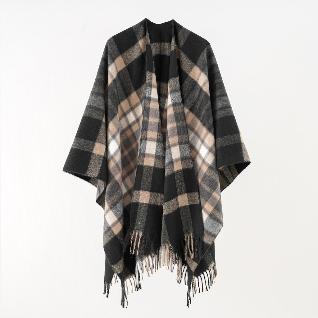 Autumn And Winter Warm Scarves, Shawls, Classic Plaid Straps, Cardigans, And Warm Blankets For External Use