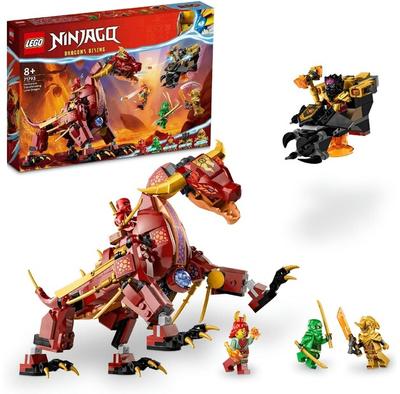 LEGO Ninjago 71793 Лавовый дракон, превращающийся в огненную волну
