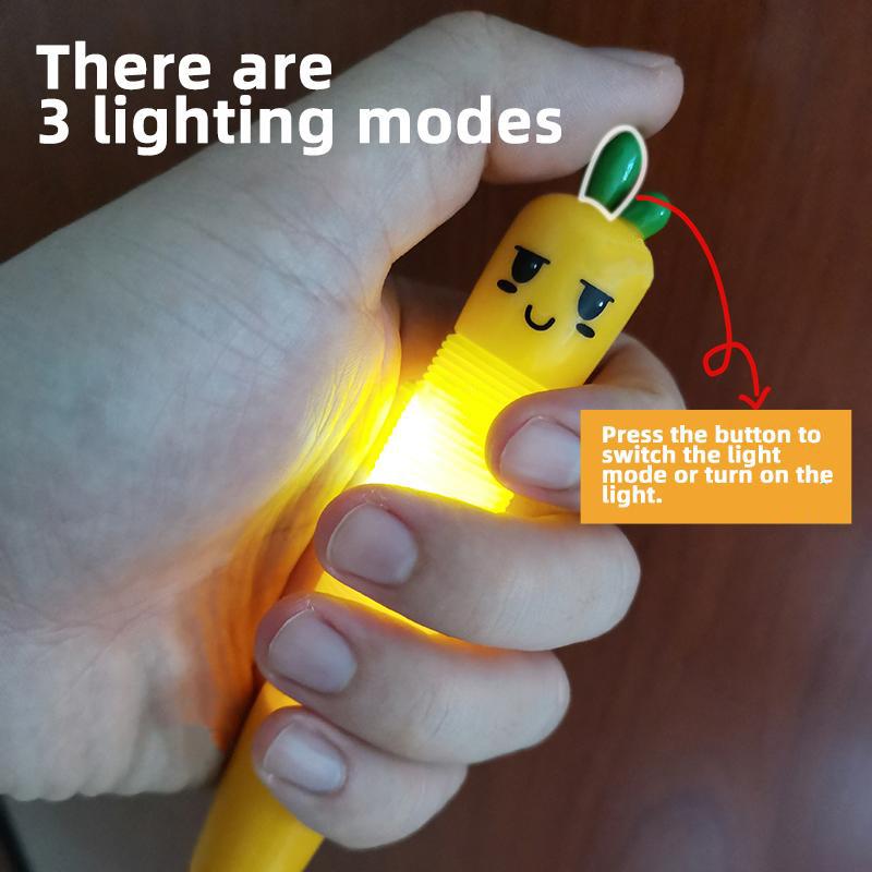 Присоски Pop Tube Морковь Ручка Редис Сенсорный Push It Bubble Декомпрессионная трубка Антистресс Непоседа Аутизм Тревожная сильфонная игрушка