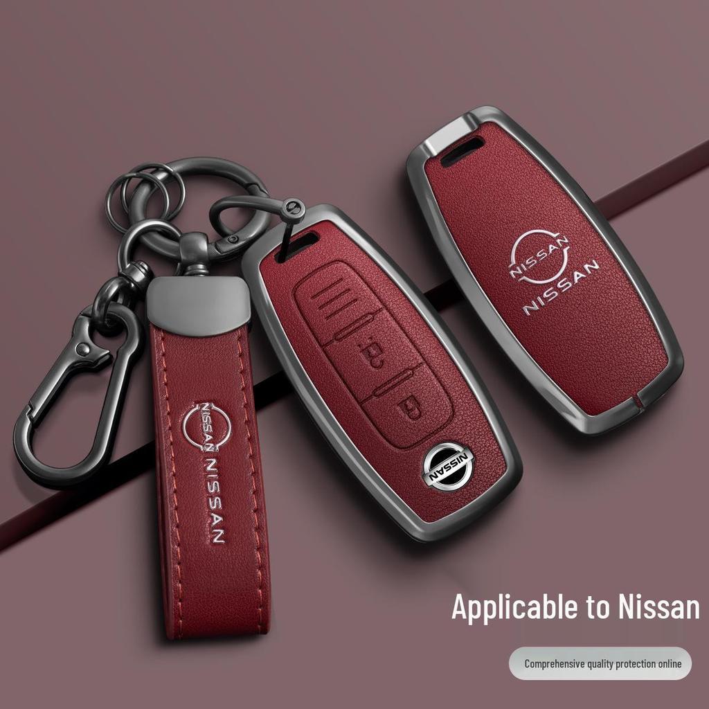 Подходит для крышек ключей Nissan Teana 14-го поколения, Sylphy, Qashqai, T-Roc, X-Trail, Tiida, Kicks, Murano и других моделей.