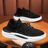 Men's New Summer Breathable Mesh Sports and Leisure Shoes with Thick Sole Fashionable Trend for Spring Autumn Winter