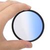67mm Gradient Color Filter for and Fuji Camera SLR Lens Gradient Gradient Color Lens Filter Canon, Nikon, Olympus, Lenses, Filter, (Blue)