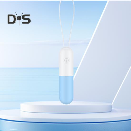 Мини-электрический массажер в форме капсулы, водонепроницаемый массажер с 10 режимами вибрации, USB-перезаряжаемый персональный массажер для снятия стресса