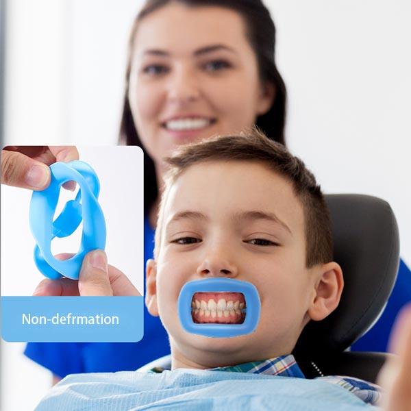 Dental Silicone Rubber Mouth Opener Autoclavable Orthodontic Silicone Cheek Retractor