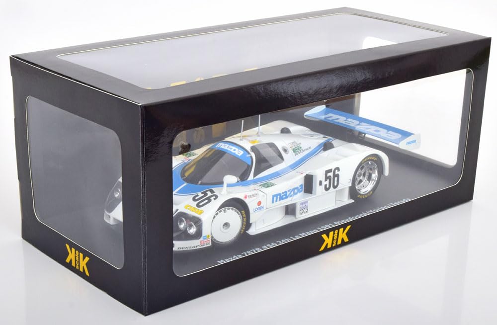Mazda 787 B 24h Le Mans 1991 в масштабе KK, готовый продукт, 1/18, № 56, Йорино/Терада/Дьёдонне