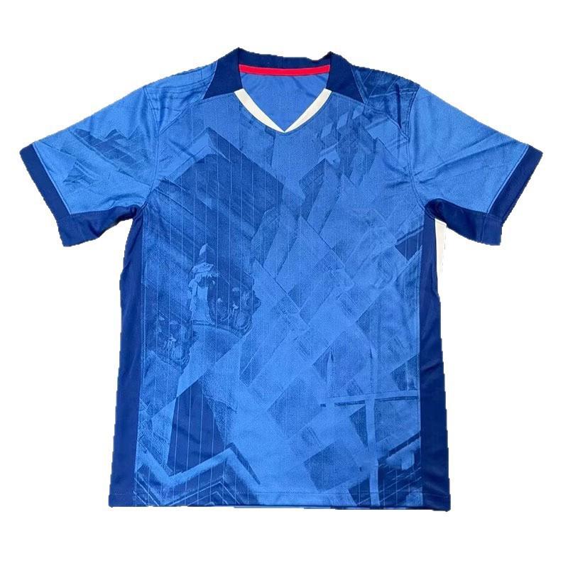 Mens Short Sleeve Football Jersey Home Fan Version Chelsea 26-27 Season Bamboo Fiber Sport Shirt Soccer Training Match