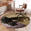 The Legend of Zelda Pattern Round Rug, Indoor/Outdoor Mat, for Picnic, Gameroom, Bedroom, Office, Living Room, Home Decor Carpet, Birthday Gift