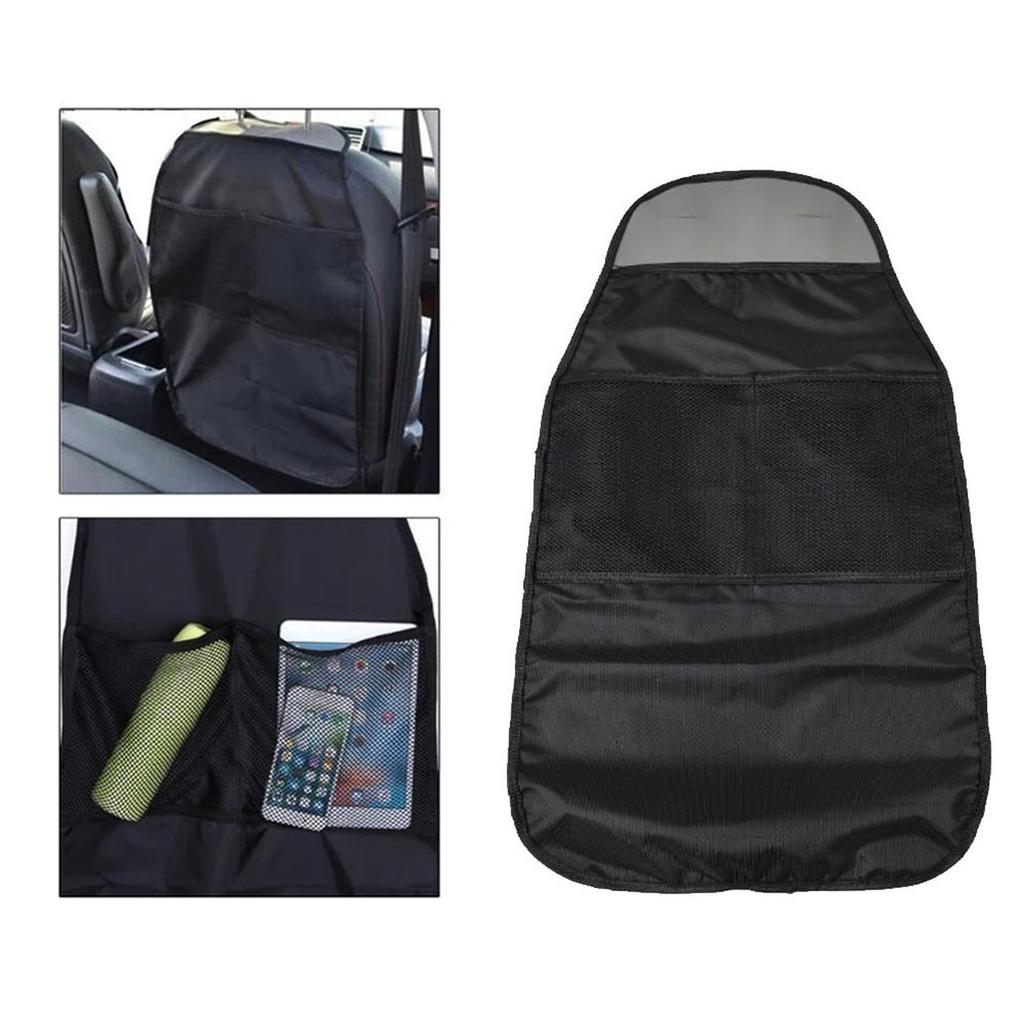 Защитный коврик на спинку автокресла от пинков для детского автокресла Защитная накидка на заднее сиденье Кожаный материал Водонепроницаемый Защита от грязи Прочный Защитная накладка