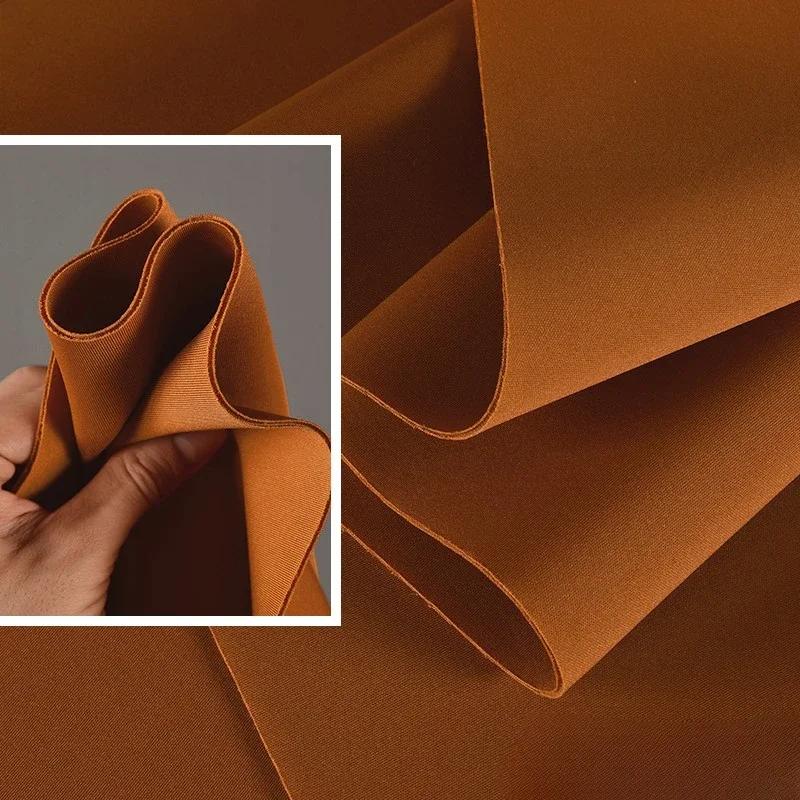 100x160cm Thickened Scuba Knitting Fabric Knitted Elastic Air Layer for Sewing Apparel Design Jackets Sweatshirts Suits