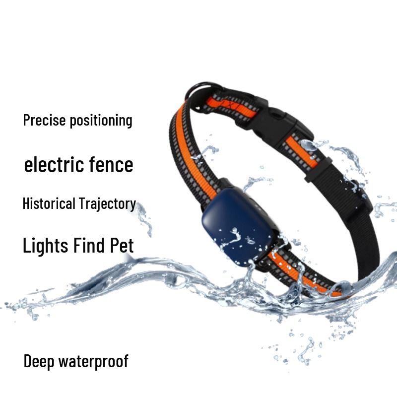 Smart GPS Pet Collar: Water-Resistant, Anti-Lost Locator for Small Dogs and Cats