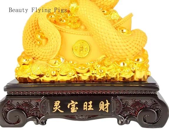 1 шт. Ручная работа Креативная смола Зодиак Змея Орнамент Дом ТВ Шкаф Винный шкаф Украшение новоселье Подарок